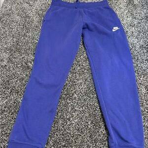Nike Kids Royal Blue Joggers size  youth xl elastic